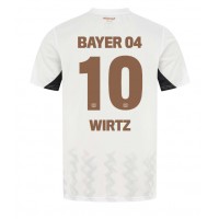 Maglia Calcio Bayer Leverkusen Florian Wirtz #10 Seconda Divisa 2024-25 Manica Corta